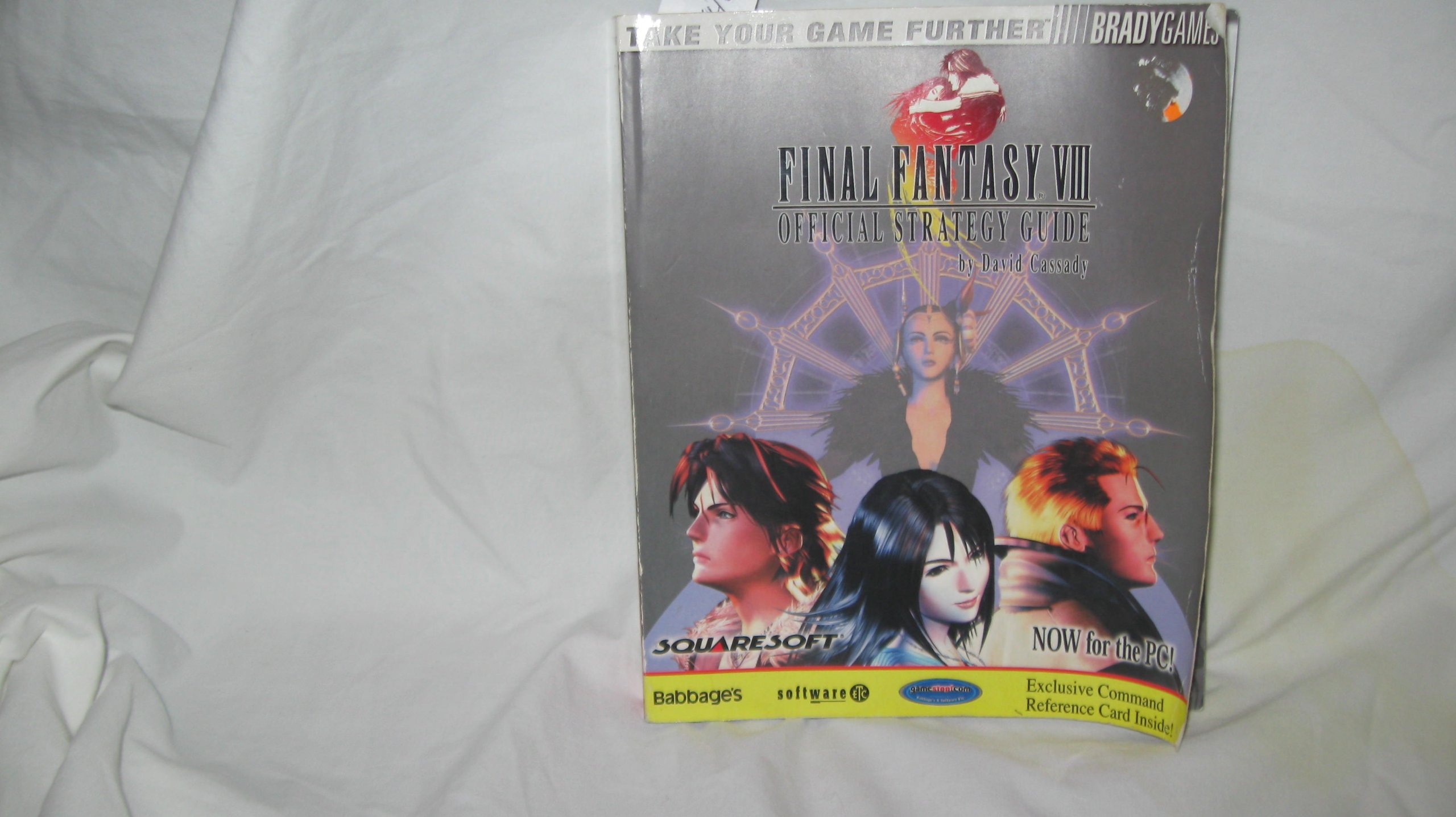 Final Fantasy VIII PC Game - Brady Games Official Guide | Strategy Tips & Walkthrough for Epic RPG Adventure | Perfect for FF Fans & Retro Gamers