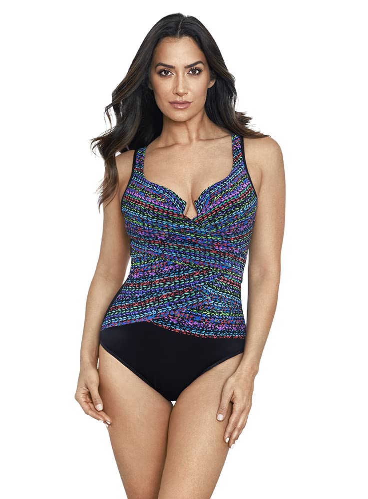 Miraclesuit Magicsuit Stitch It Lyrd Escape One-Piece Swimsuit for Women - Slimming & Tummy Control Bathing Suit - Perfect for Pool, Beach & Vacation