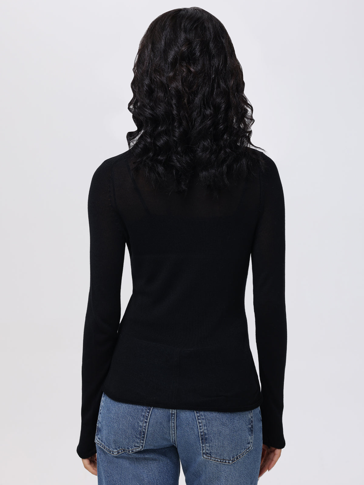 Paloma Women's Fine Gauge Turtleneck Sweater - Soft & Warm Winter Knit Pullover for Casual Outfits & Office Wear