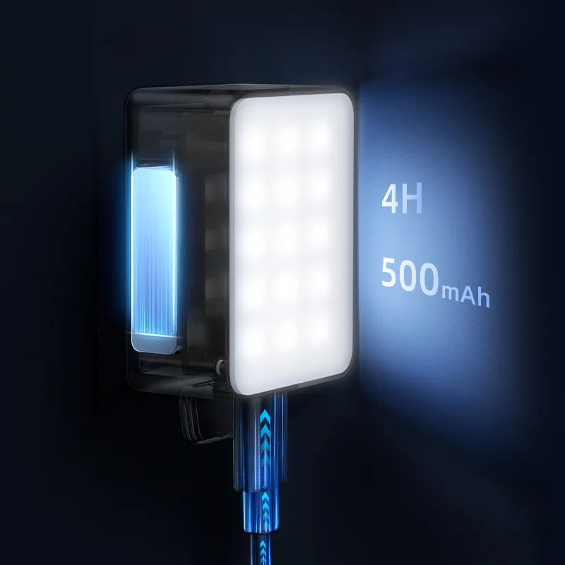 Ulanzi LM001 Magnetic Mini LED Light - Compact & Powerful Pocket Light for Photography, Vlogging, and Outdoor Adventures (L168)