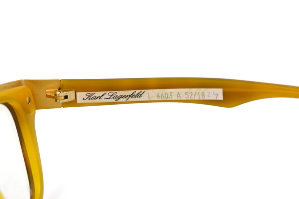 Karl Lagerfeld Gold Signature 4603 Sunglasses - Limited Edition Luxury Aviator Shades for Men & Women | Perfect for Fashion, Travel & Outdoor Activities