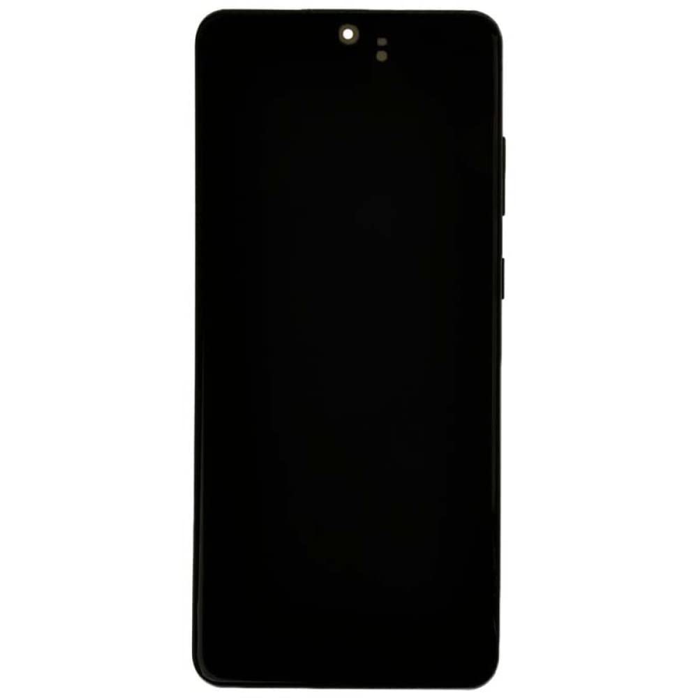 Original OLED, Digitizer & Frame Assembly for Samsung Galaxy S20+ (G985/G986) - Cosmic Black - OEM Quality with Separator Card - Easy DIY Phone Screen Repair Replacement Kit for Home or Professional Use