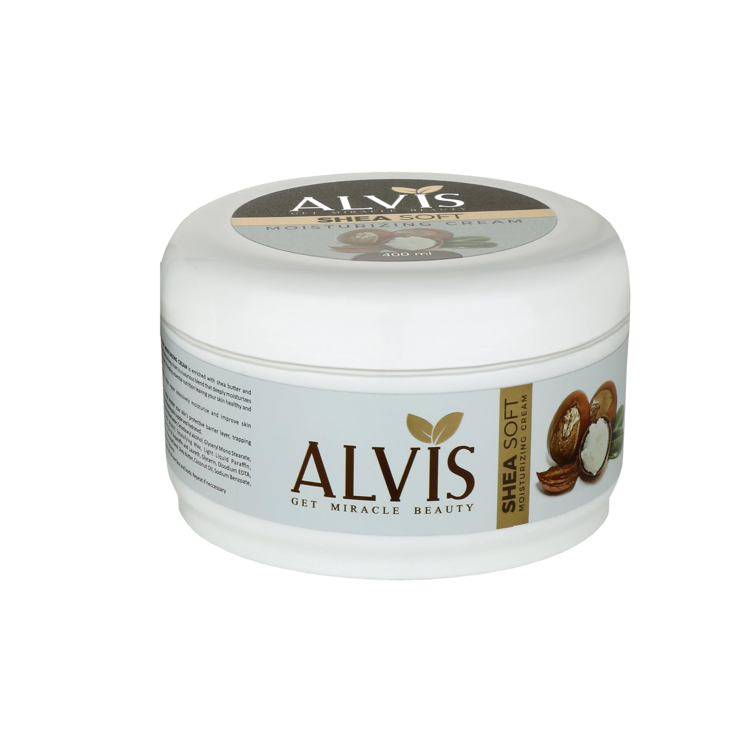 ALVIS 180ml Hydrating Face & Body Moisturizing Cream for Dry, Sensitive & All Skin Types | Daily Skincare & Post-Shave Relief | Perfect for Home, Office & Travel Use