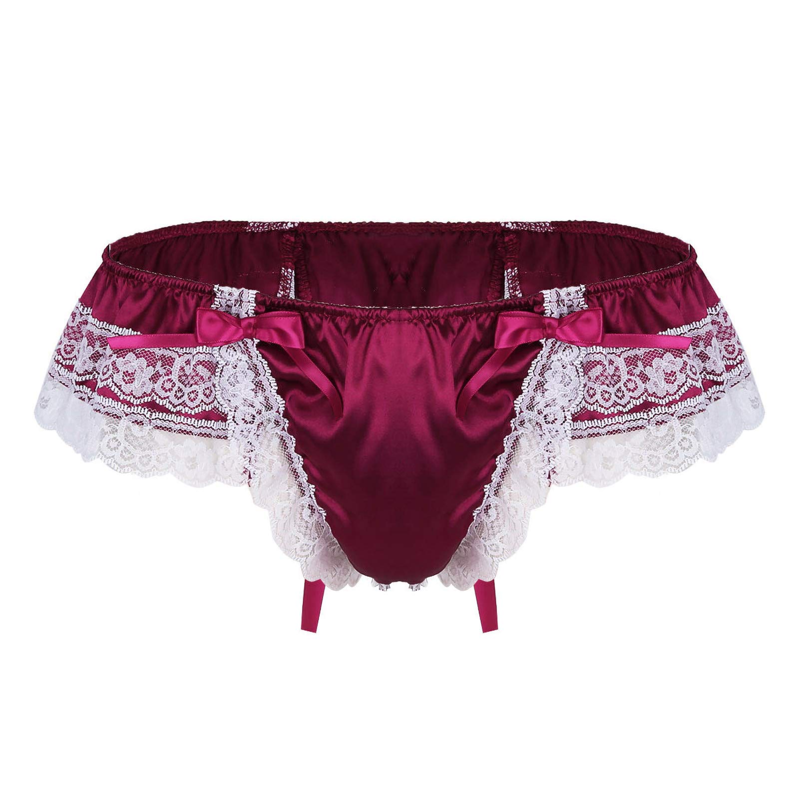 **Sexy Lace Thong Panties for Women - Comfortable G-String Underwear Set with Open Design - Perfect for Lingerie, Date Nights & Sensual Wear**