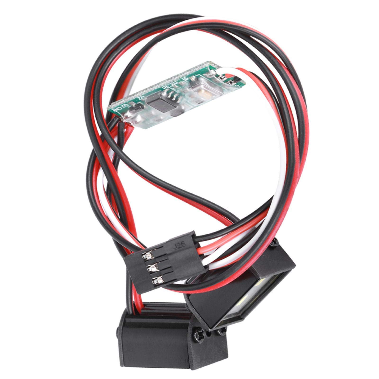 BTIHCEUOT RC Car LED Light Bar - 3 Modes Brightness Manual Control Roof Light for Off-Road RC Trucks, Crawlers, Rock Racers - Perfect for Night Racing & Trail Adventures