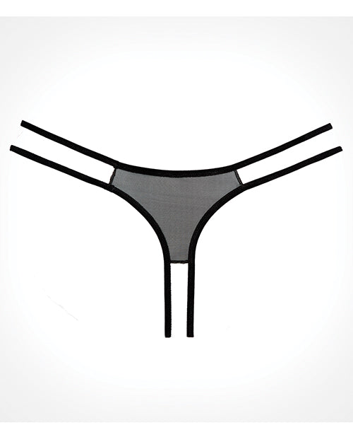 Adore Sweet Honey Panty Black One Size - Sexy Lingerie for Women, Perfect for Date Night & Special Occasions
