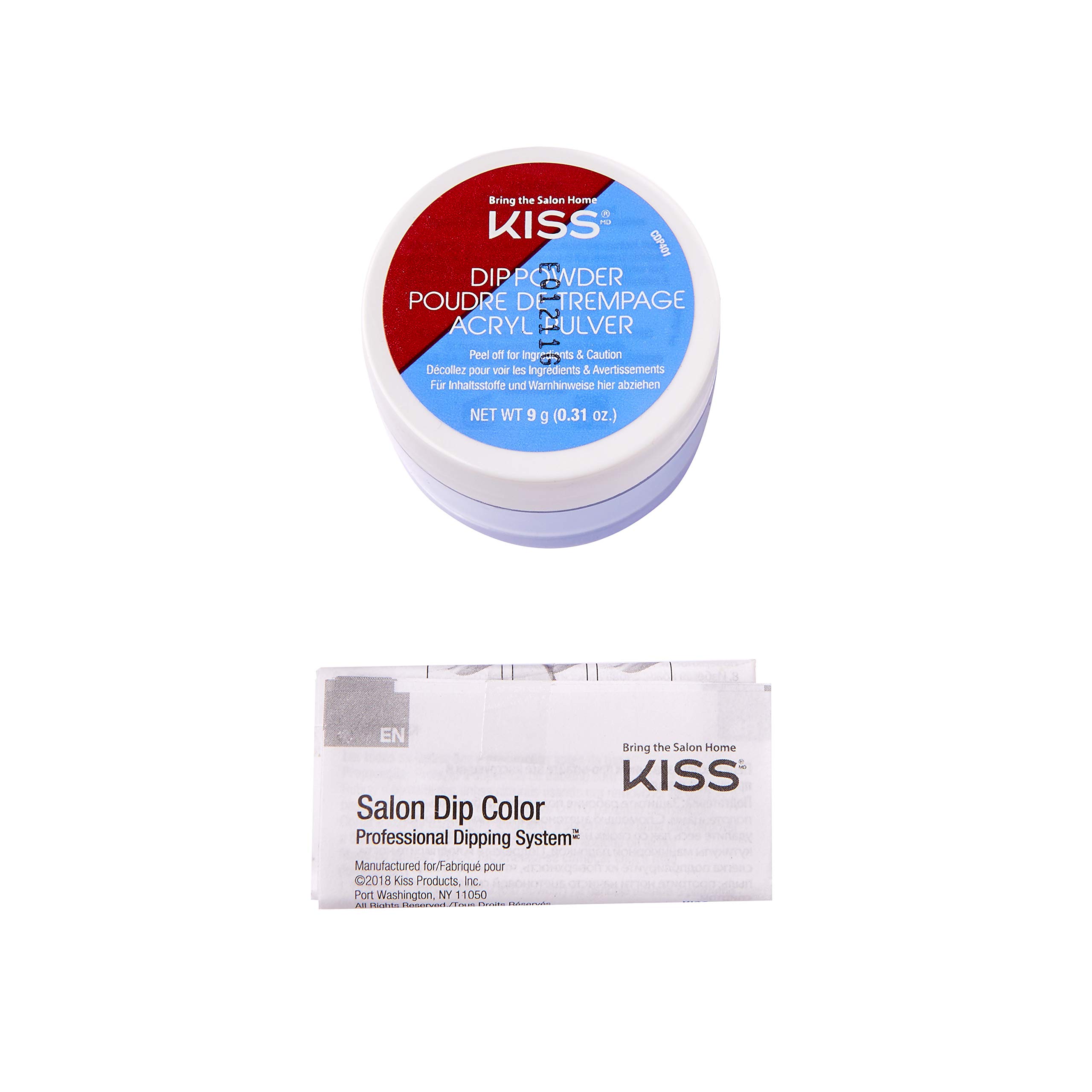 KSDC04 Kiss Salon Dip Color Powder - Professional Nail Dipping Powder for Salon & Home Manicures | Long-Lasting, Vibrant Colors for DIY & Professional Nail Art