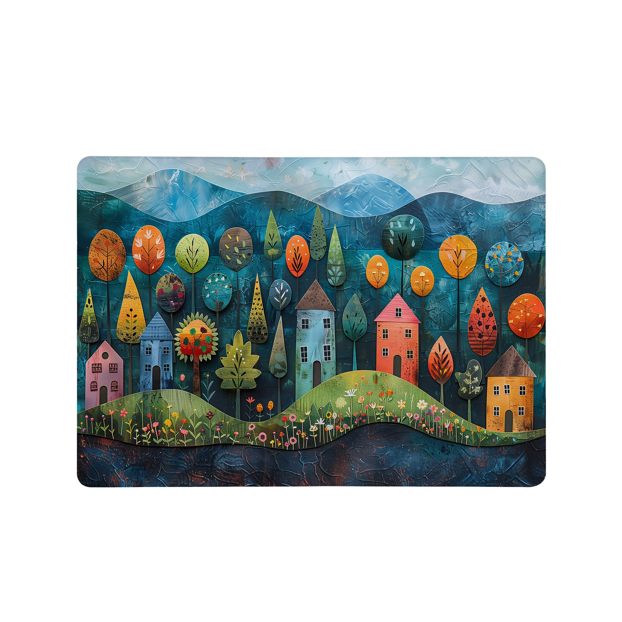 Colorful Mountain Design Protective Case for Microsoft Surface Laptop - Slim Fit Durable Cover for Work, School & Travel