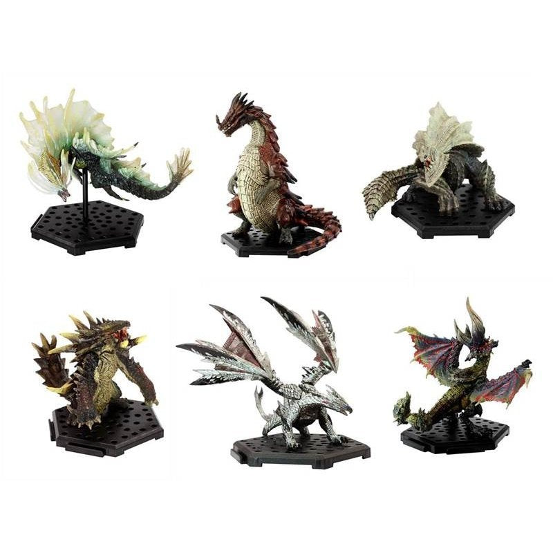 Capcom Monster Hunter Figure Builder Vol 7 & 8 - Complete Set of 6 Trading Figures | Best Collection for Game Fans & Anime Collectors | Perfect for Display, Gifts, and Gaming Decor