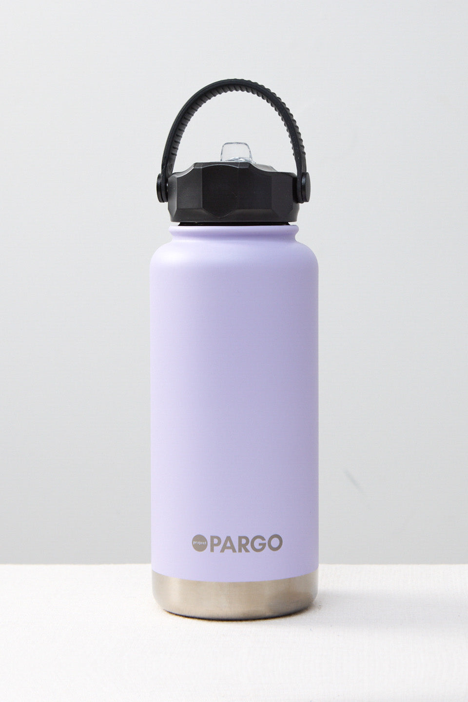 Insulated Stainless Steel Water Bottle 950ml with Straw Lid - Keeps Drinks Hot & Cold for 24 Hours - Perfect for Gym, Hiking, Office & Travel - Elegant Lilac Color