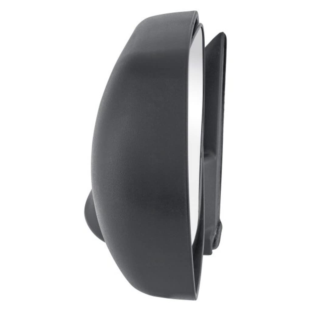 1999-2000 GMC Sierra 2500 Driver Side Manual Glass Manual Folding Door Mirror - Textured Black Replacement for GM1320225 (15048182) | Perfect for Off-Roading & Truck Restoration Projects