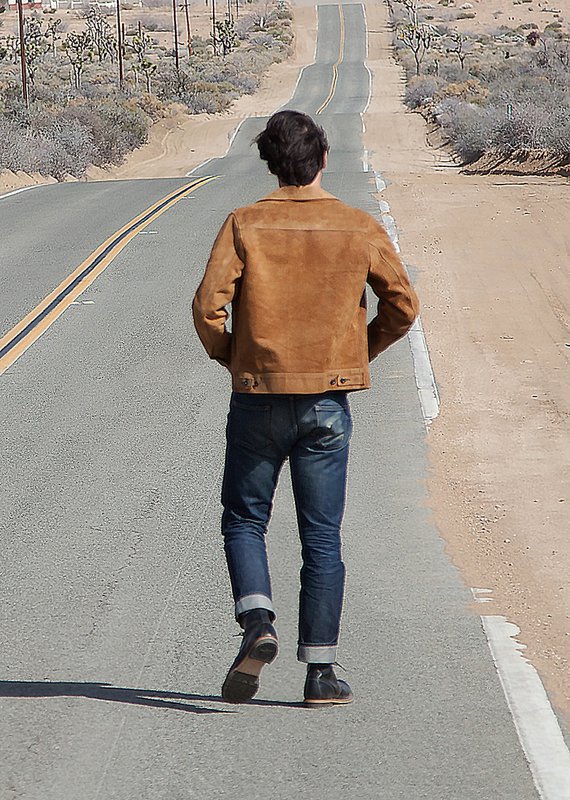 Schott NYC 370 Duke Men's Unlined Rough Out Suede Jacket - Vintage Biker Style for Casual Wear & Motorcycle Riding