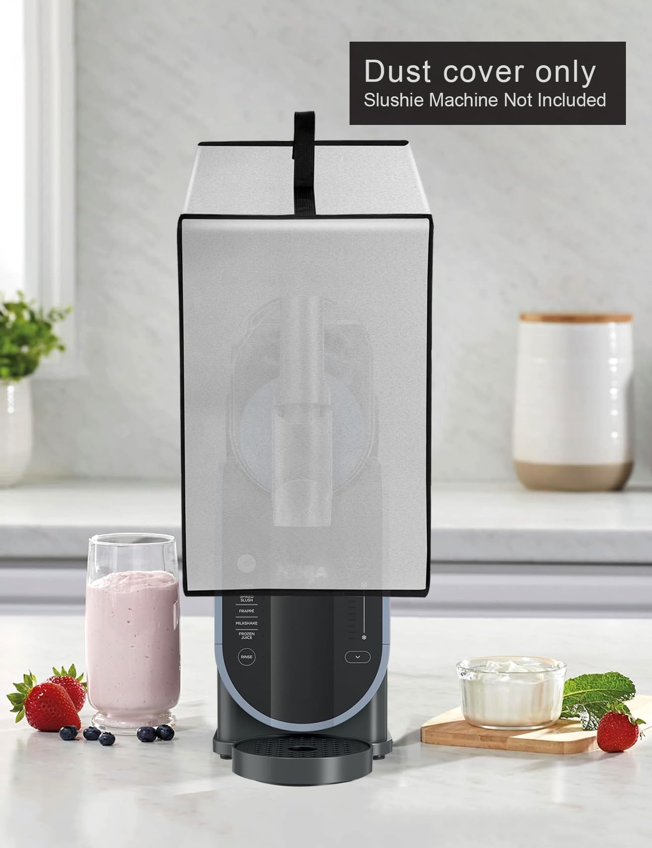 **Waterproof & Dustproof Anti-Static Nylon Lid for Ninja Professional Slushie Machine FS301/FS301C – Perfect for Home Bars, Parties & Smoothie Shops**