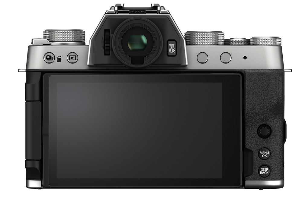 FUJIFILM X-T200 Mirrorless Digital Camera with XC15-45mm Lens Kit (Silver) - Perfect for Travel Photography & Vlogging