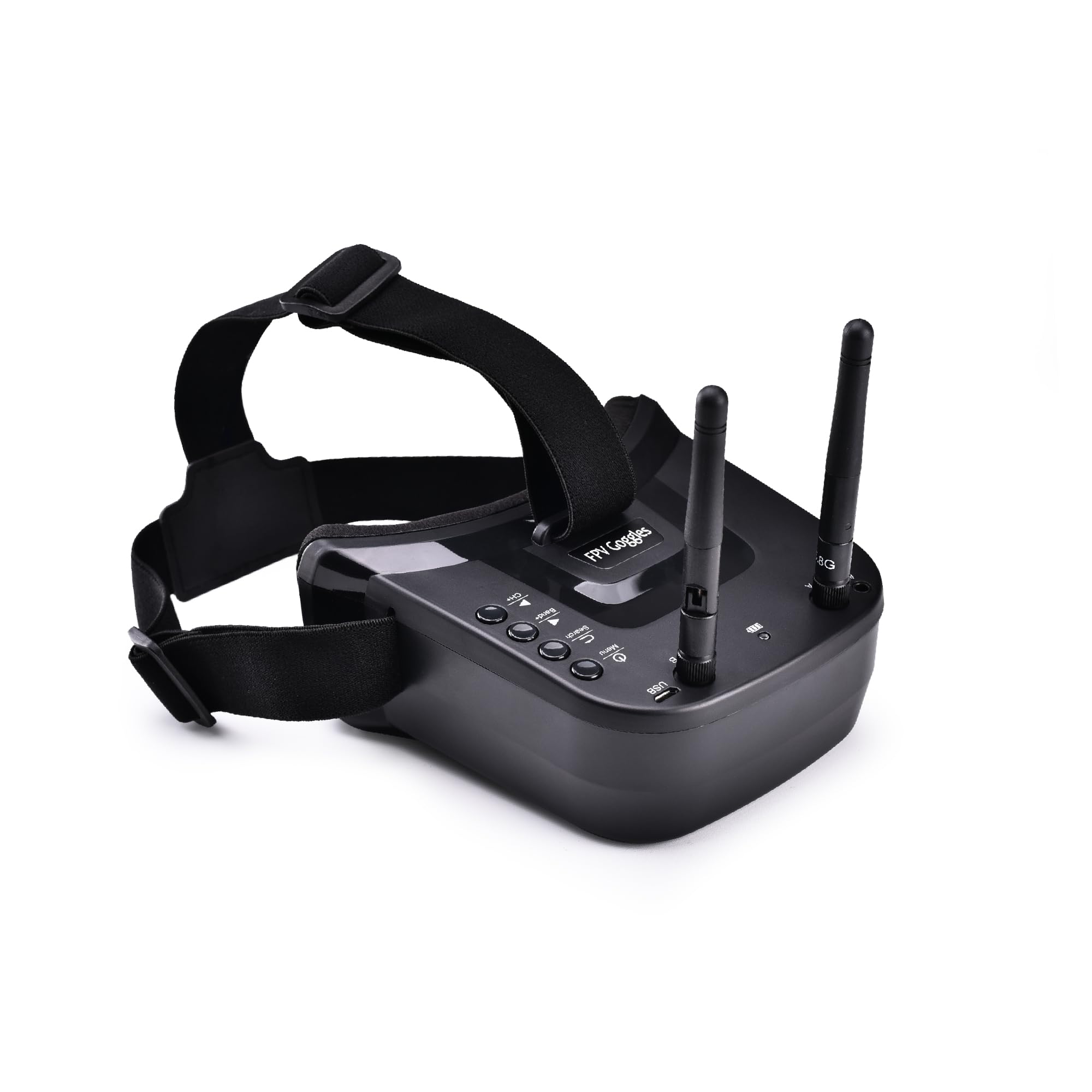 5.8G FPV Goggles with Dual Antennas - 3 Inch HD Screen, 40CH Auto-Scan, Built-in Battery for Analog FPV Drones, RC Cars & Airplanes | Immersive First-Person View Experience for Racing & Aerial Photography by SpeedyBee