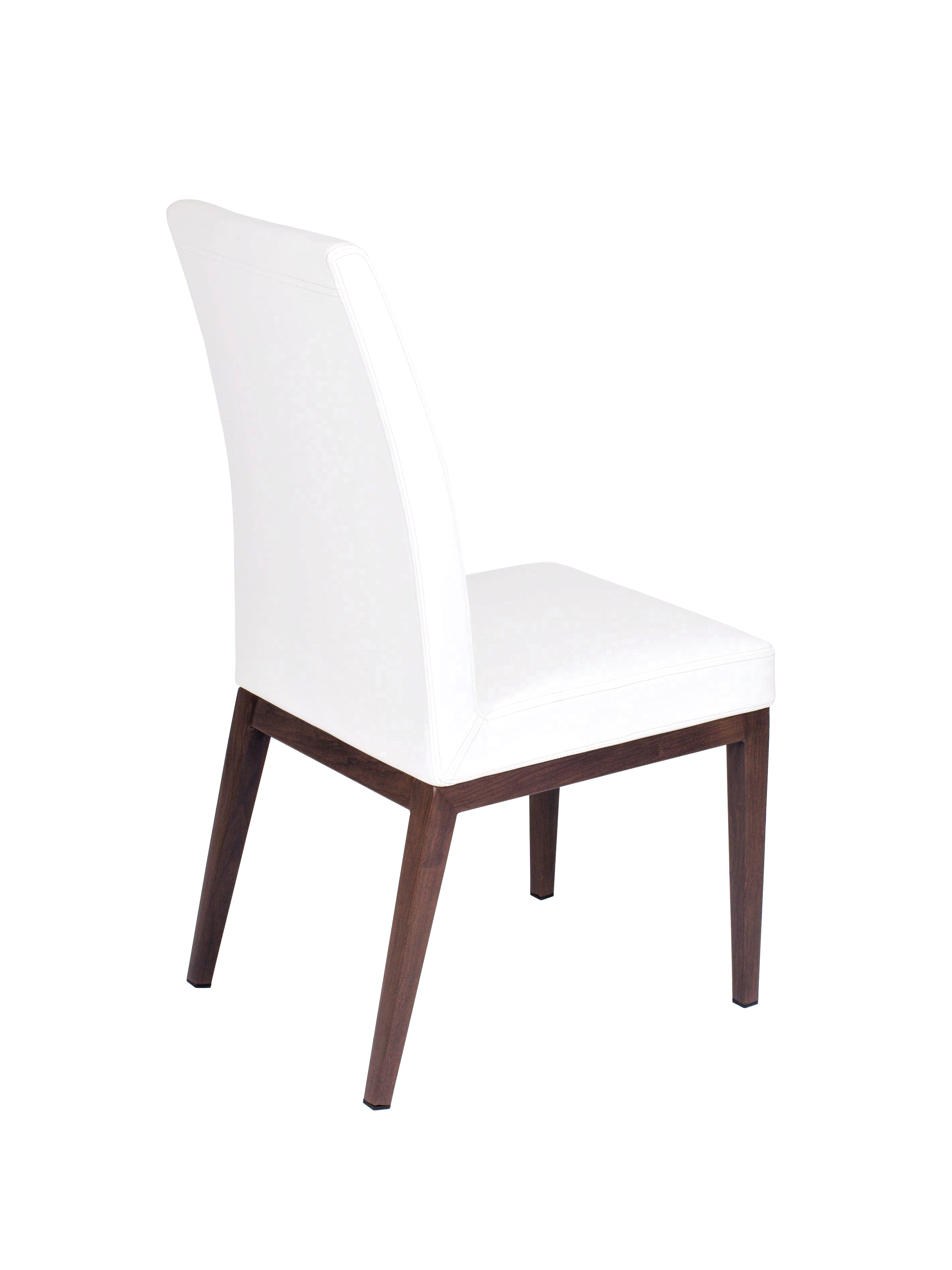 Erika Chair in White - Modern Accent Seating for Living Room, Bedroom & Office - Comfortable & Stylish Home Decor