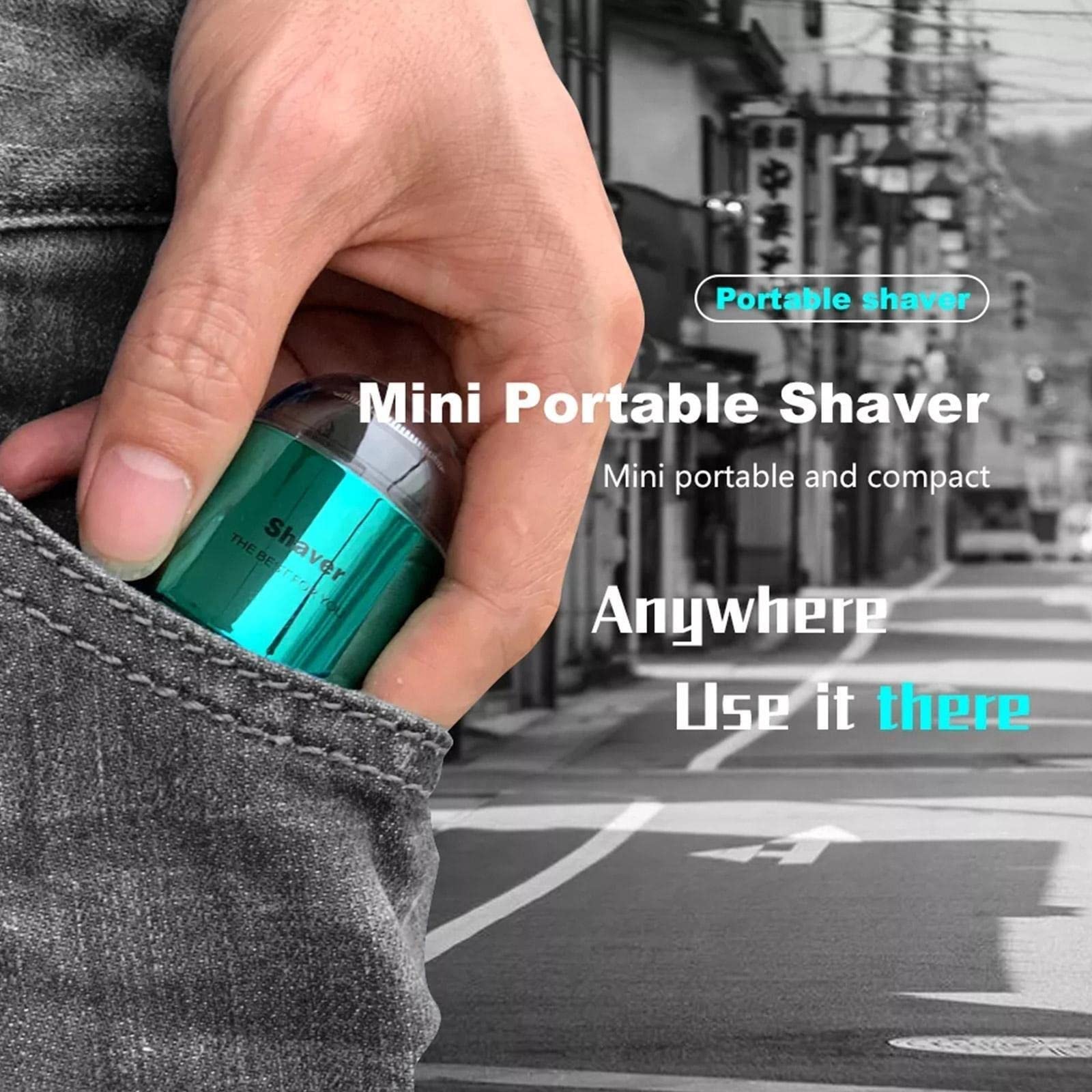 Best Electric Head Shavers for Bald Men - Rechargeable Wet/Dry Beard Trimmer & Shaving Machine for Smooth Bald Head - Perfect for Travel, Gym & Daily Grooming (OneColor)