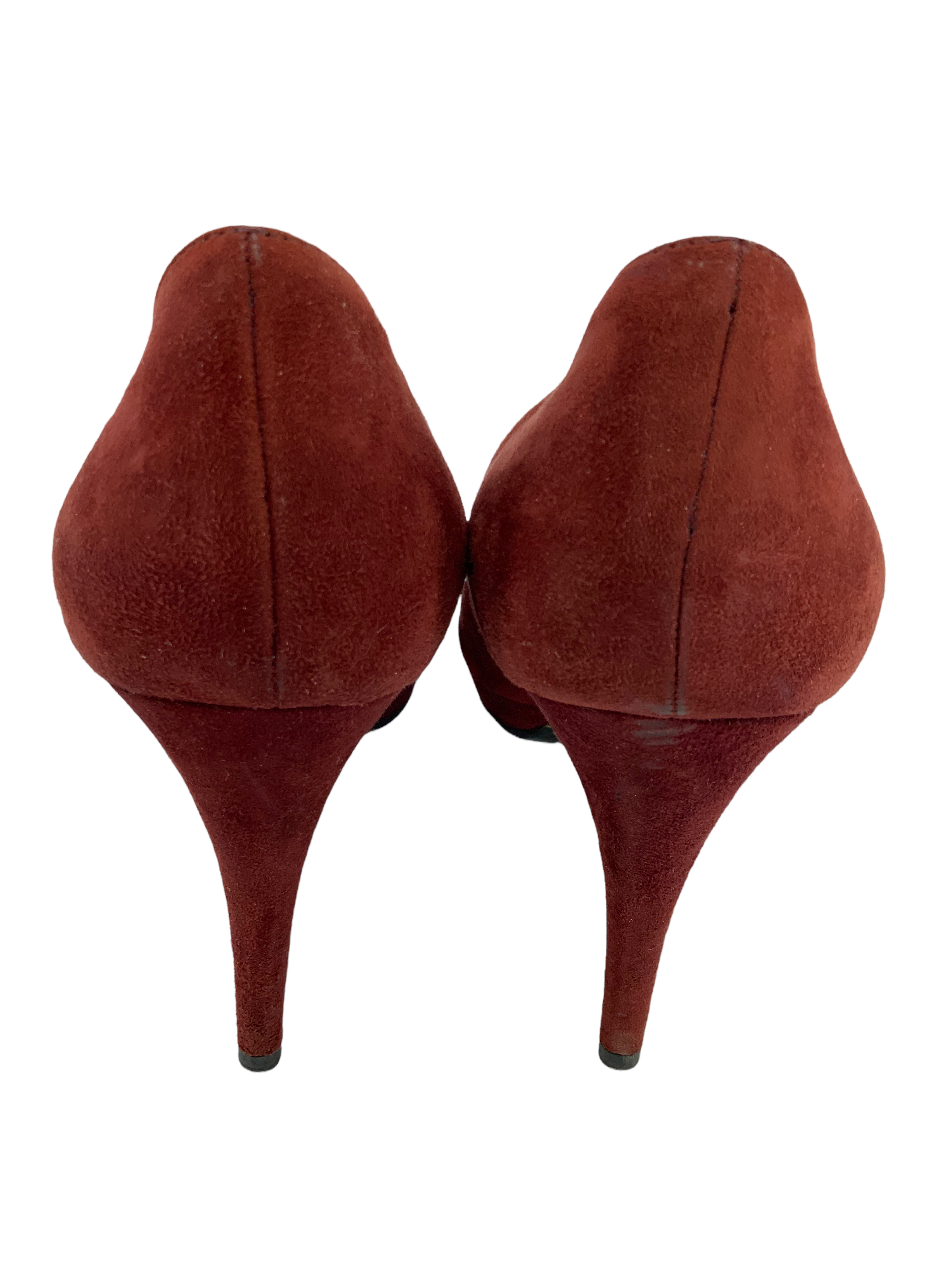 PRADA Suede Platform Pumps Women's Size 10 US | Luxury Designer High Heels for Wedding, Party & Office Wear