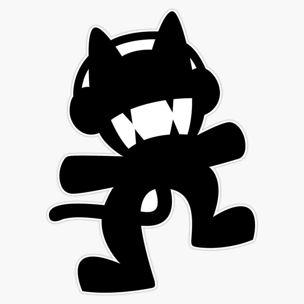 Monstercat Logo Vinyl Waterproof Sticker - 5