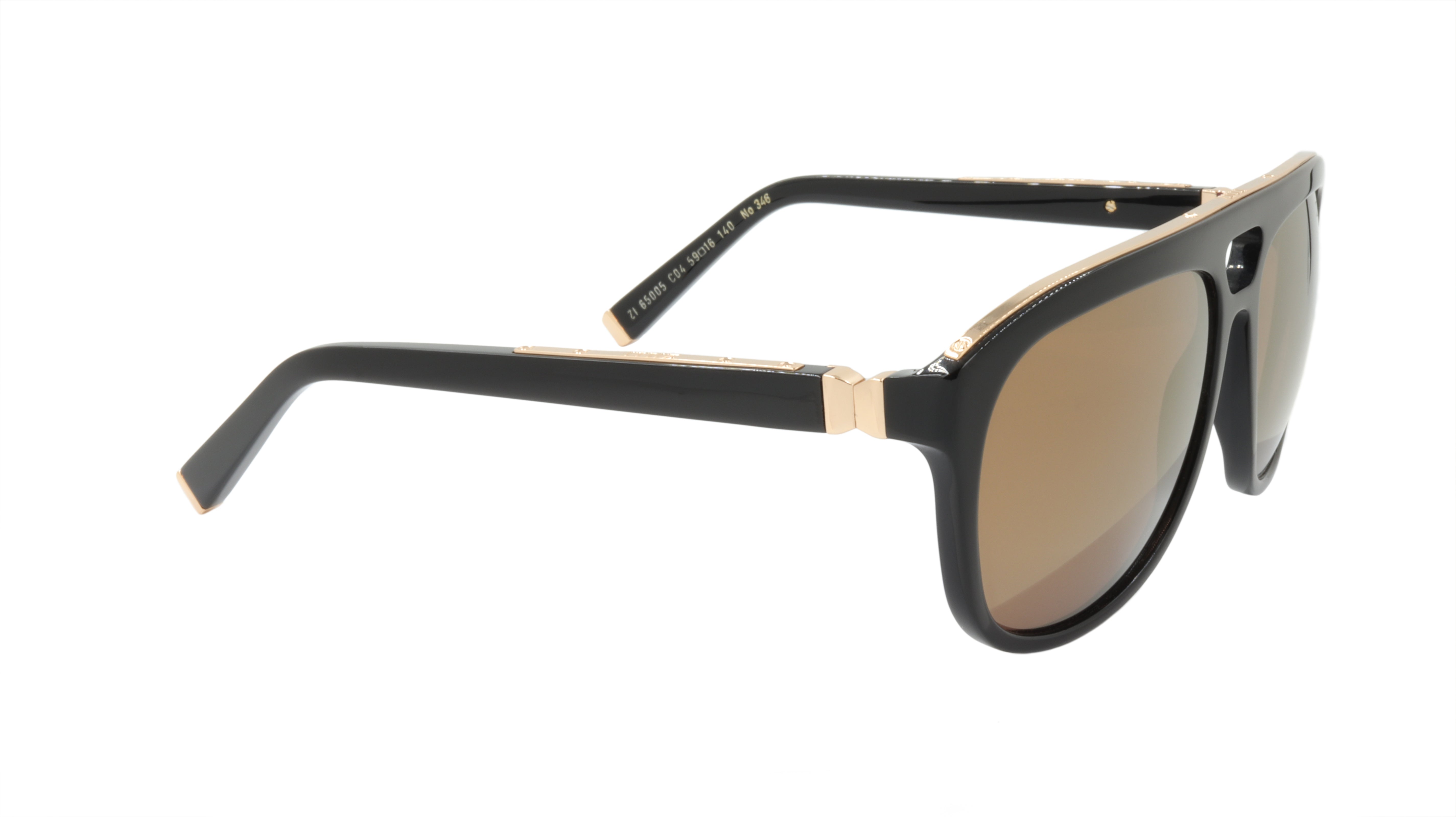 ZILLI Titanium Acetate Polarized Sunglasses - Handmade in France - Model ZI 65005 C04 - Luxury UV Protection for Driving, Travel & Outdoor Activities