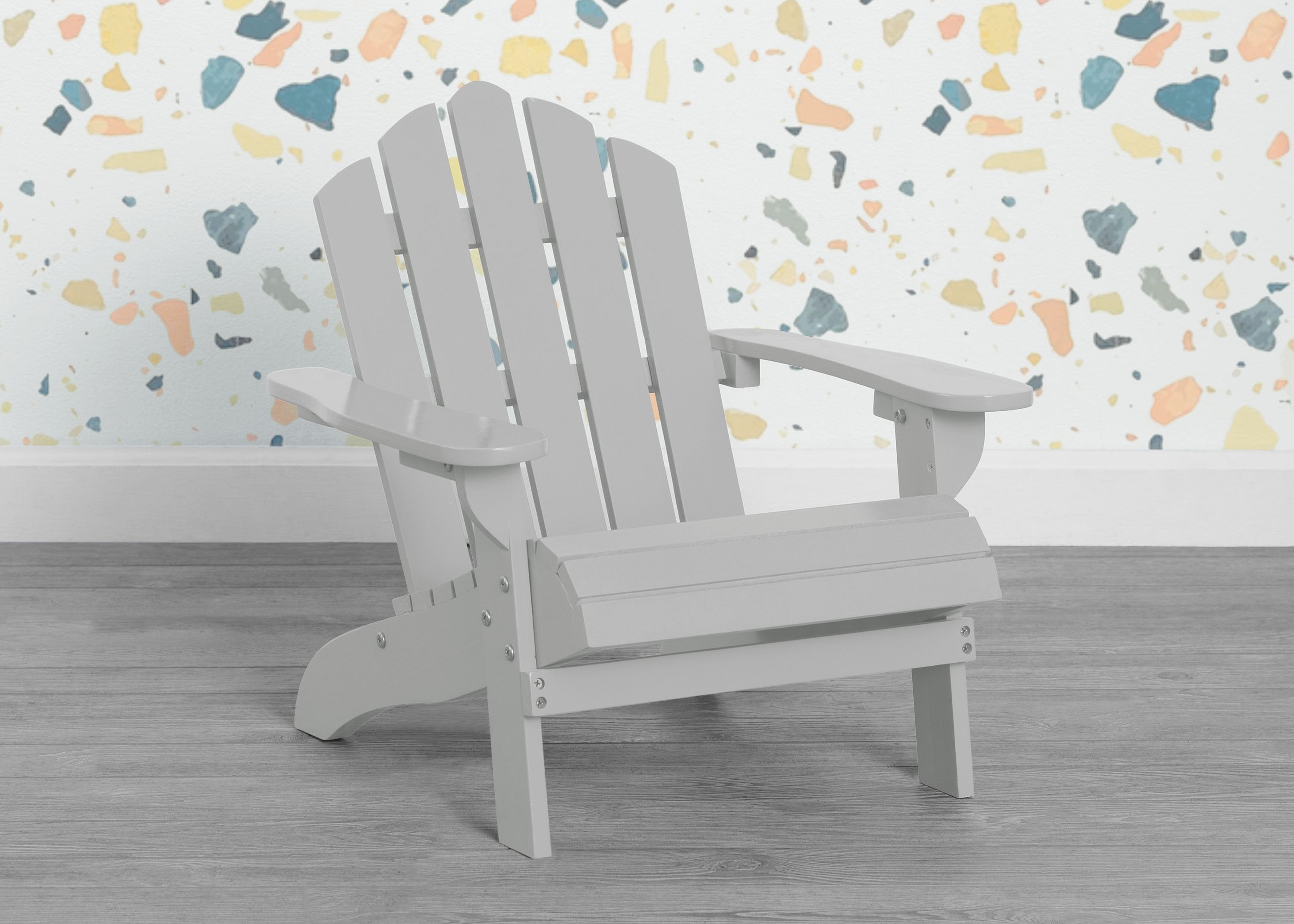 Kids Wooden Adirondack Chair - Sturdy Outdoor & Indoor Children's Furniture for Patio, Garden, Backyard, and Playroom - Perfect for Relaxing and Reading