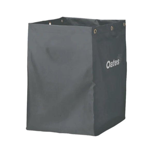 Oates Janitor Scissor Trolley with Plastic Frame & Detachable Bag - Heavy Duty Cleaning Cart for Schools, Hospitals & Office Maintenance