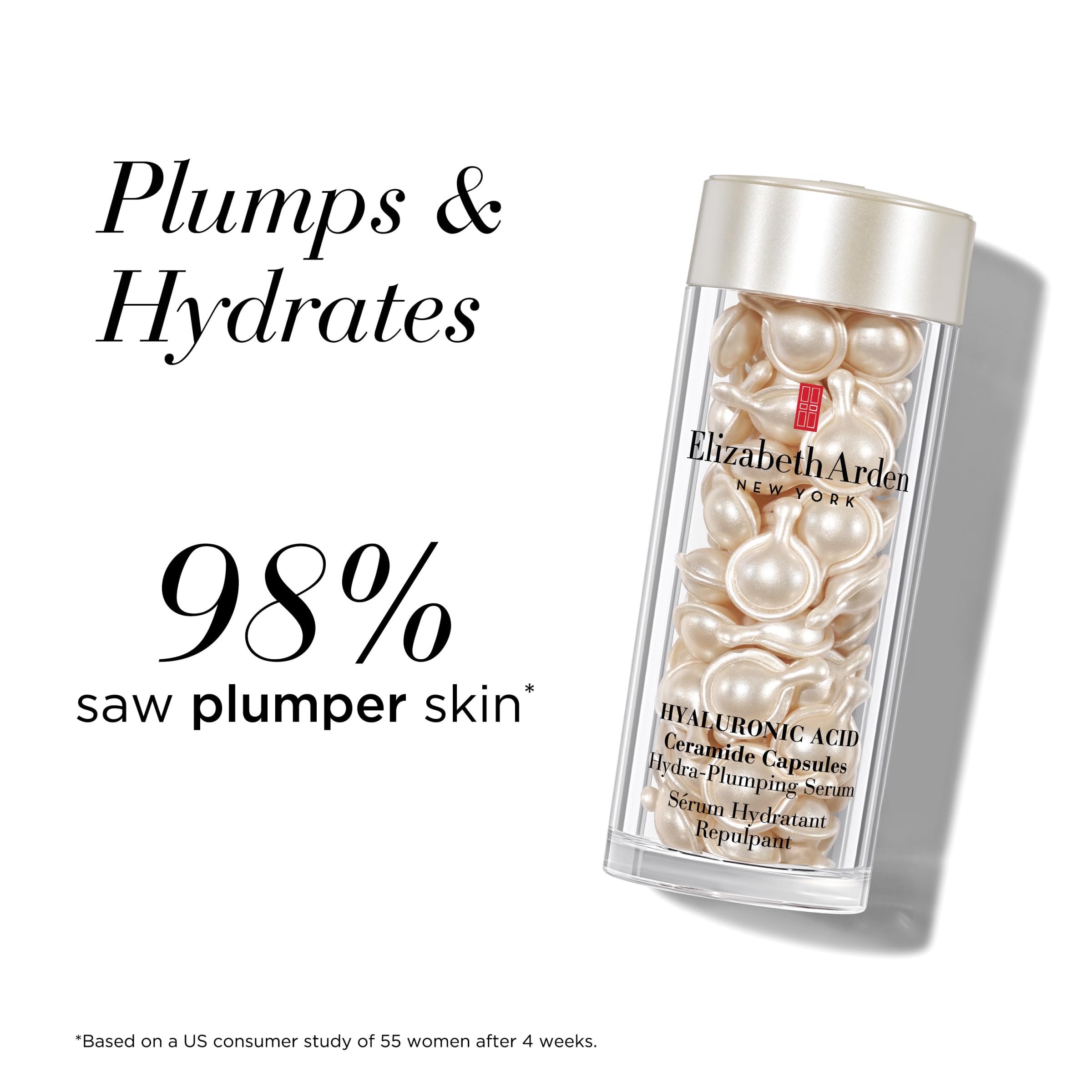 Elizabeth Arden Ceramide Serum 3-Piece Gift Set - Anti-Aging Face Serum with Hyaluronic Acid & Vitamin E - Perfect for Dry Skin Care & Daily Moisturizing Routine