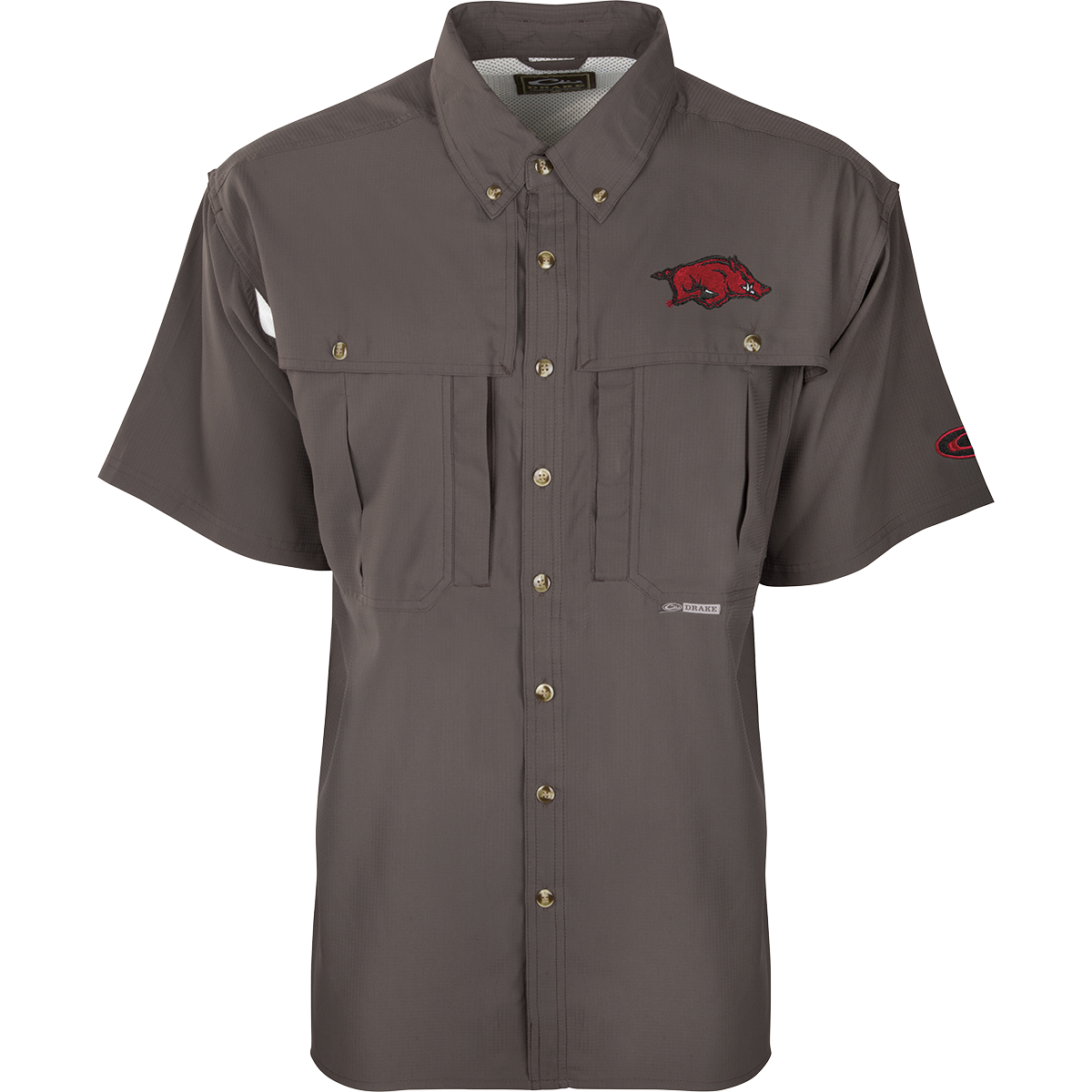 Arkansas Short Sleeve Flyweight Wingshooter Shirt - Lightweight Hunting & Outdoor Performance Top for Men - Perfect for Summer Hunting, Fishing & Outdoor Adventures