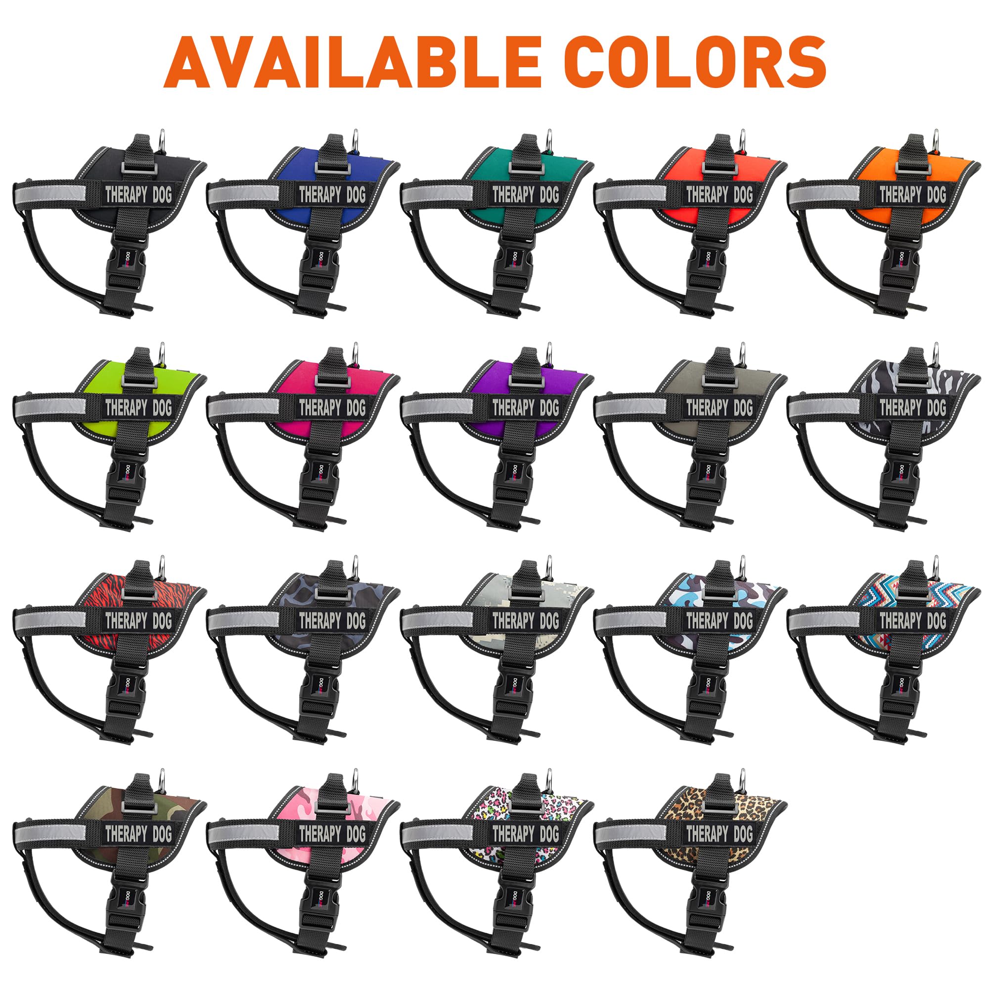 Dogline Adjustable Vest Harness for Small Dogs (15-19