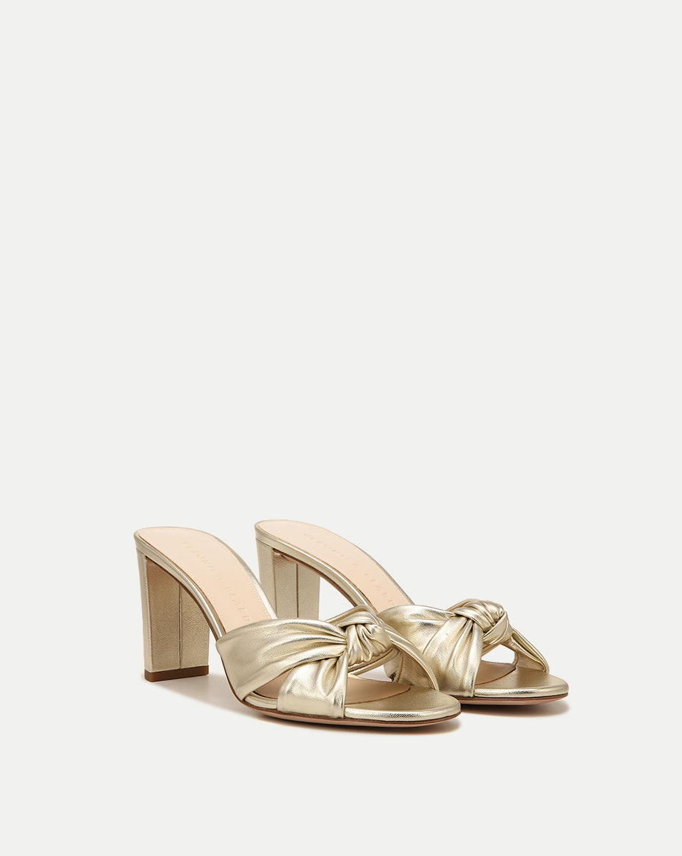 Ganita Knot Front Sandal - Women's Stylish Summer Slide Sandals | Perfect for Beach, Vacation & Casual Outings