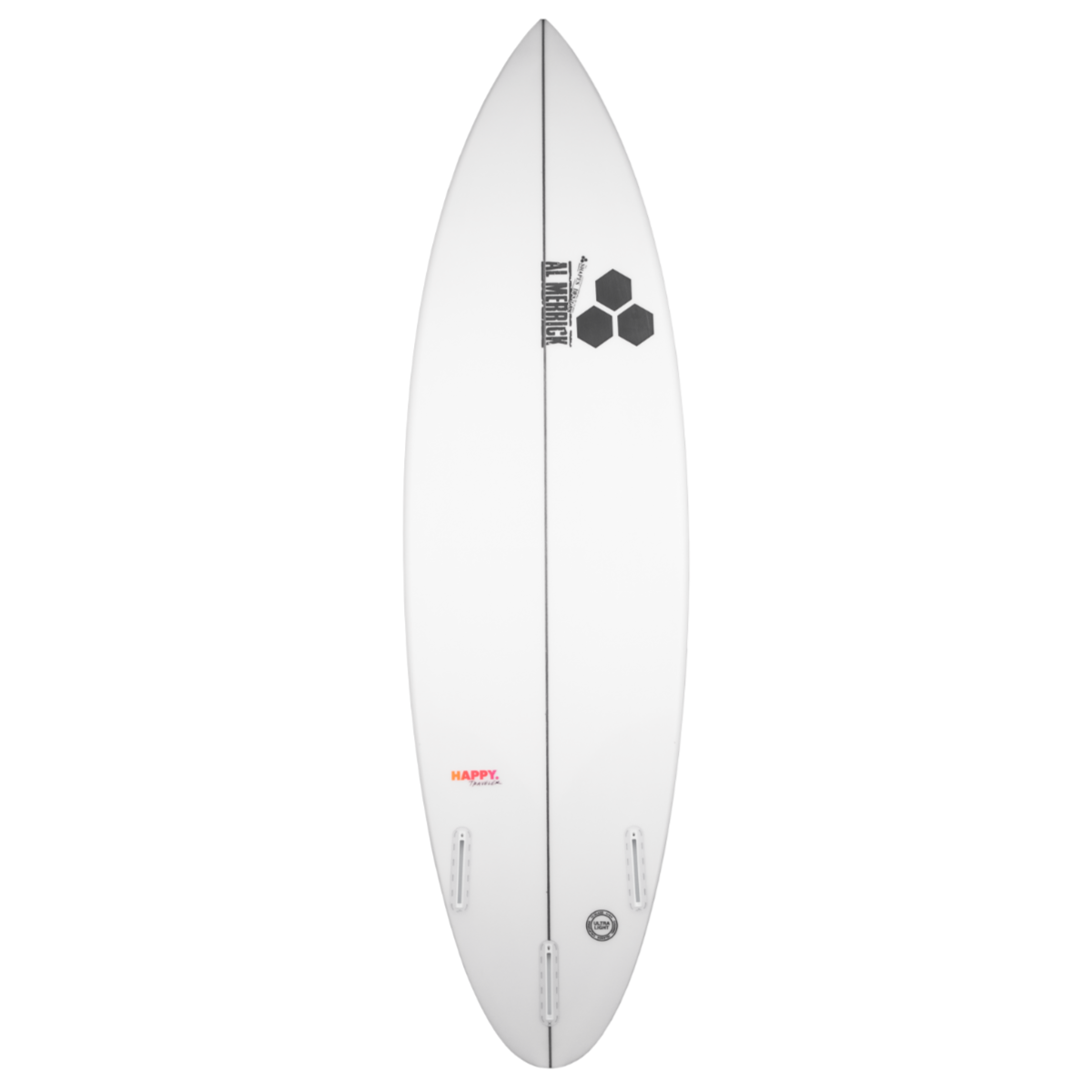 Channel Islands Happy Traveler 6'2 Surfboard with Futures Fins - Perfect for Traveling Surfers & Wave Riding Adventures
