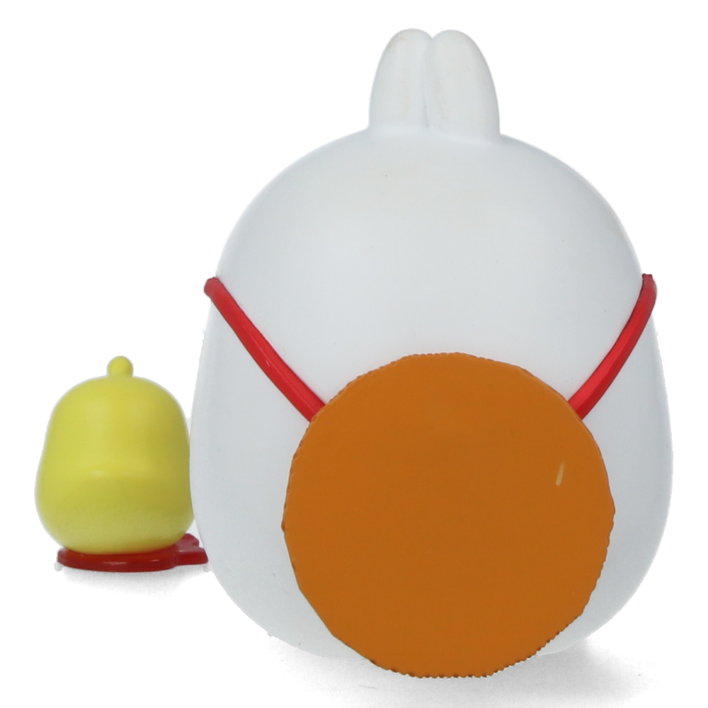 Molang Yummies Series Display Set - 6pcs Kawaii Plush Toys for Anime Fans | Perfect for Bedroom Decor, Gift Giving & Anime Collections