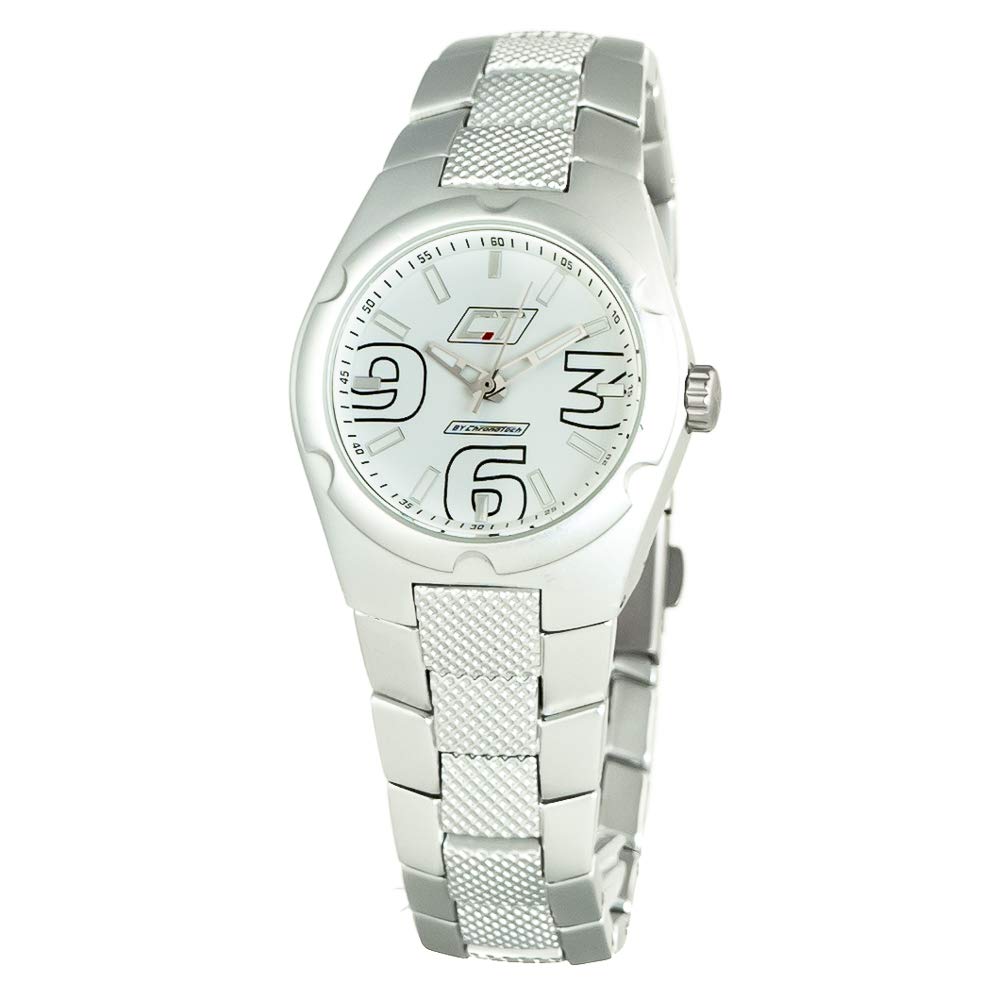 Chronotech Women's Analog Quartz Watch with Stainless Steel Strap CC7039L-05M - Elegant Timepiece for Office, Party & Everyday Wear