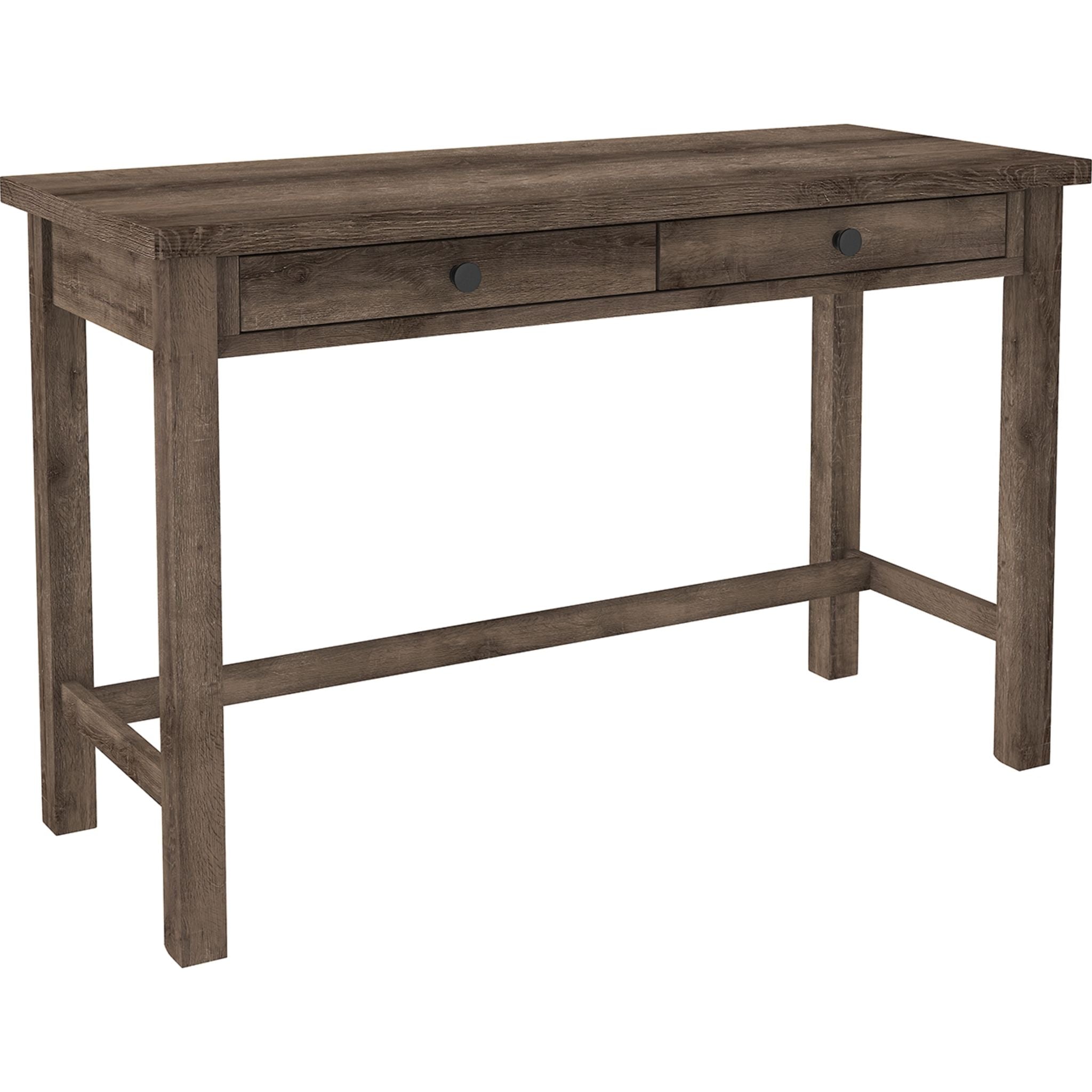Arlenbry Modern Office Desk - Gray Computer Workstation for Home & Office - Perfect for Remote Work, Study & Small Spaces