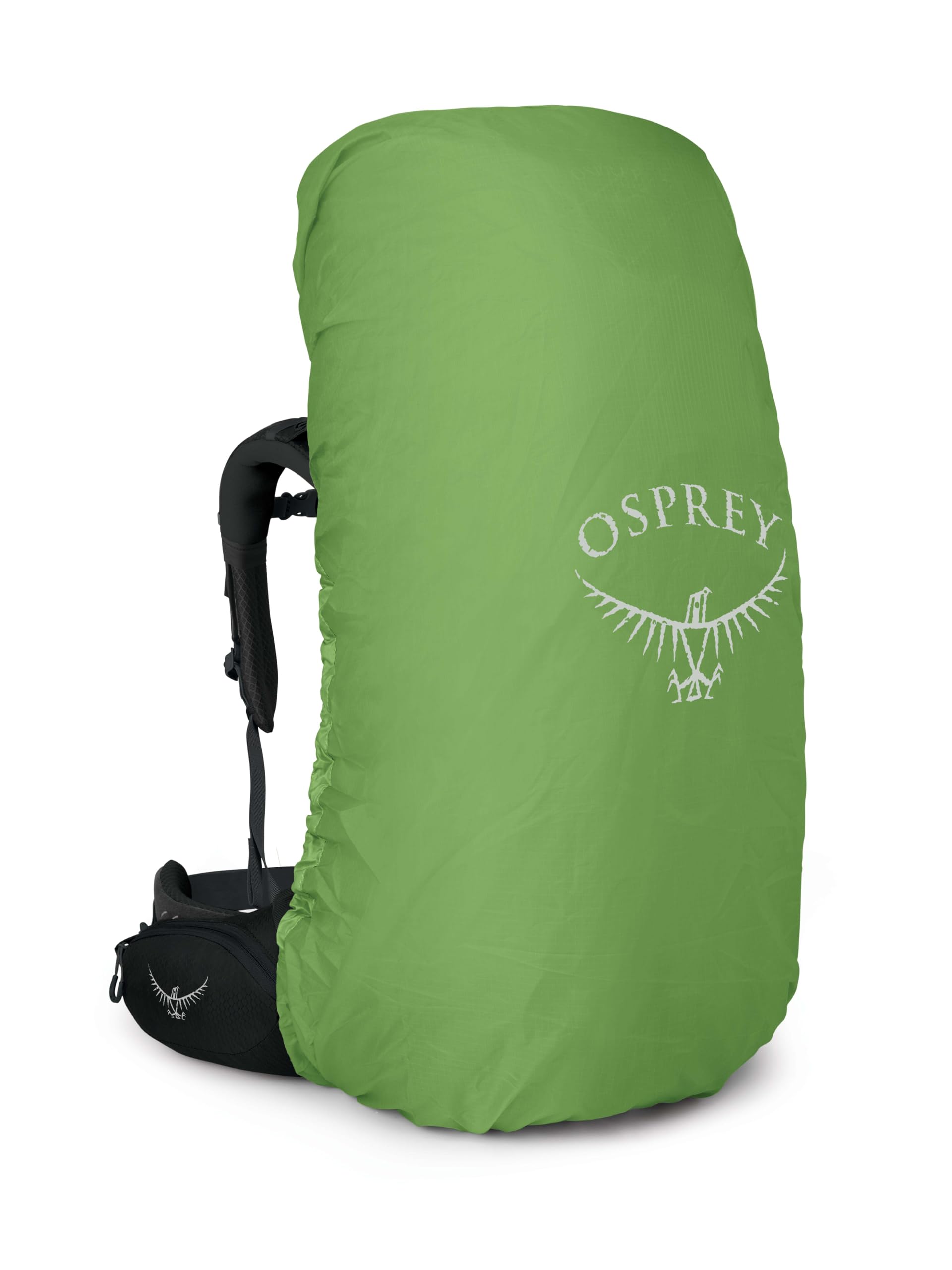 Osprey Aether 65L Men's Hiking Backpack - Lightweight Travel & Trekking Pack for Outdoor Adventures, Garlic Mustard Green, S/M Size with Extended Fit | Perfect for Camping, Backpacking & Multi-Day Trips