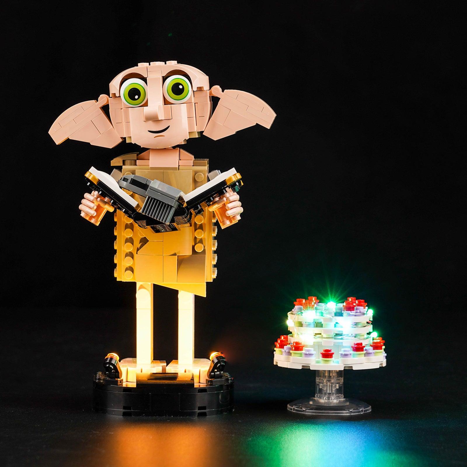 LEGO Harry Potter Dobby the House Elf 76421 Light Kit - DIY Lighting Set for LEGO Building Blocks - Perfect for Display & Night Light in Bedroom or Office