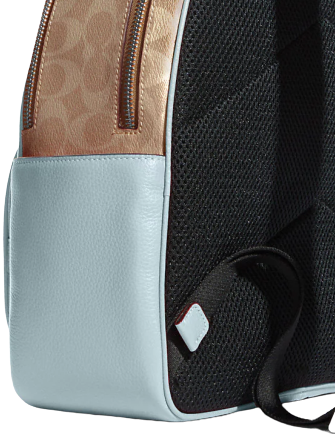 Coach Signature Canvas Court Backpack - Stylish & Durable Women's Backpack for Work, School & Travel | Perfect for Everyday Use & Commuting