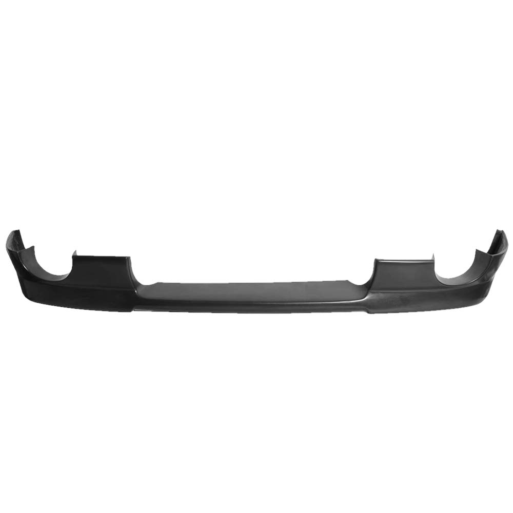 IKON MOTORSPORTS Front Bumper Lip Spoiler for 2003-2005 Subaru Forester SG5 | DS Style PU Black Splitter | Enhances Aerodynamics & Sporty Look | Perfect for Street Racing & Car Shows