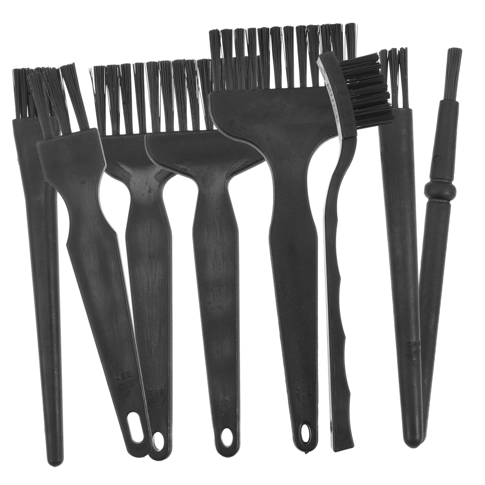 8Pcs Electric Razor Cleaning Brush Set - PP Material Shaver & Trimmer Cleaner with Non-Slip Handle | Perfect for Grooming Kits, Barber Shops & Home Shaving Accessories