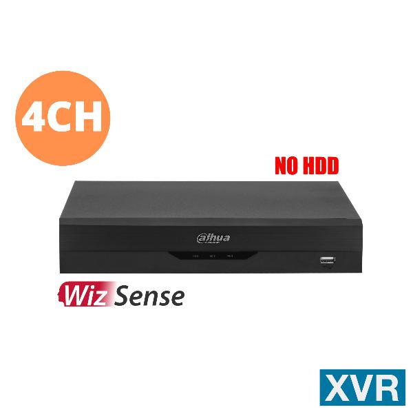 Dahua Wizsense 4 Channel 4K Digital Video Recorder - DH XVR5104HS I3 for Home & Business Security Surveillance System