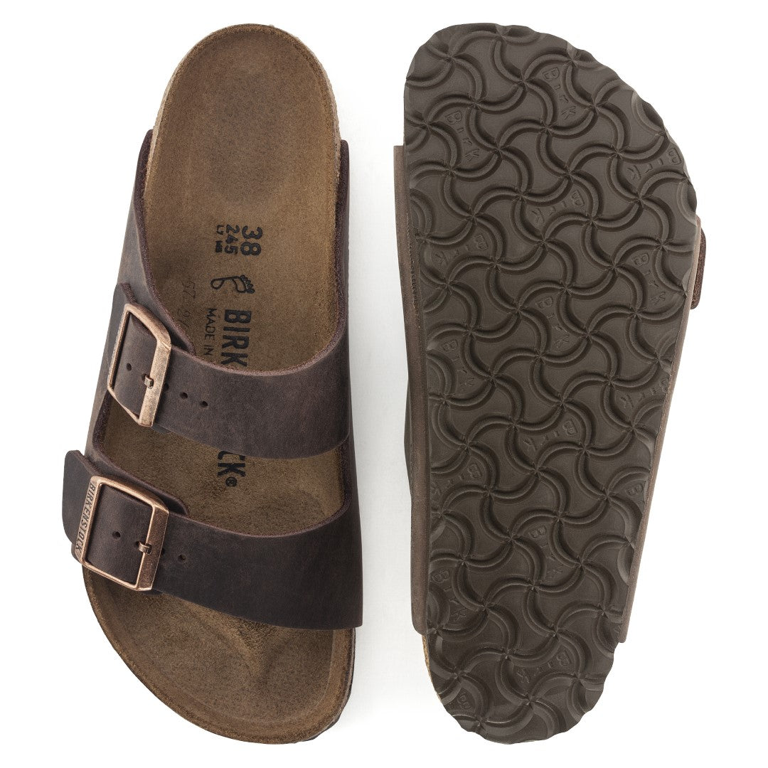 Arizona Oiled Leather Sandals for Women | Comfortable & Stylish Summer Footwear | Perfect for Beach, Vacation & Casual Outings