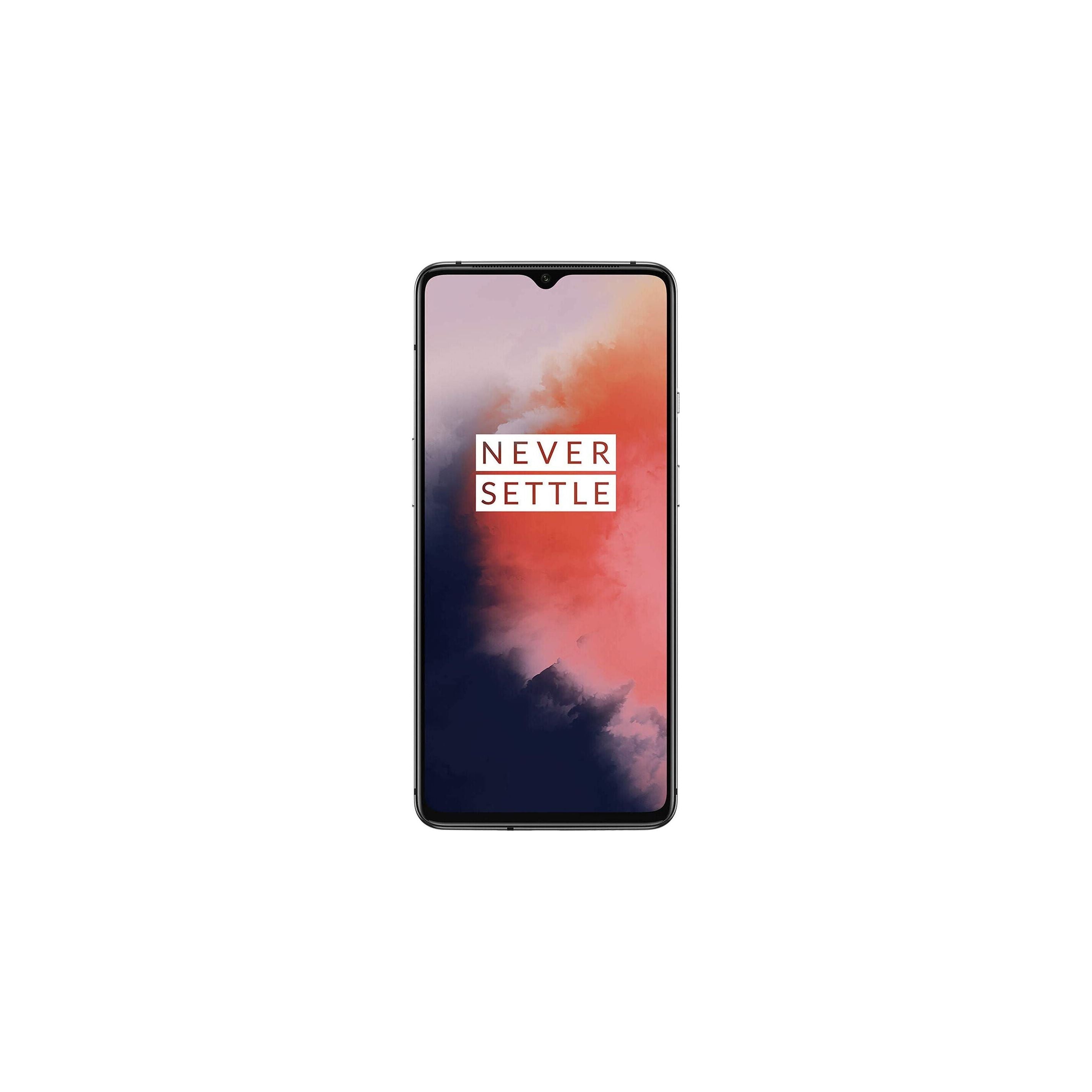 OnePlus 7T 128GB Smartphone - Frosted Silver (T-Mobile Compatible) - Fast Charging, 90Hz Display | Perfect for Gaming, Streaming & Productivity
