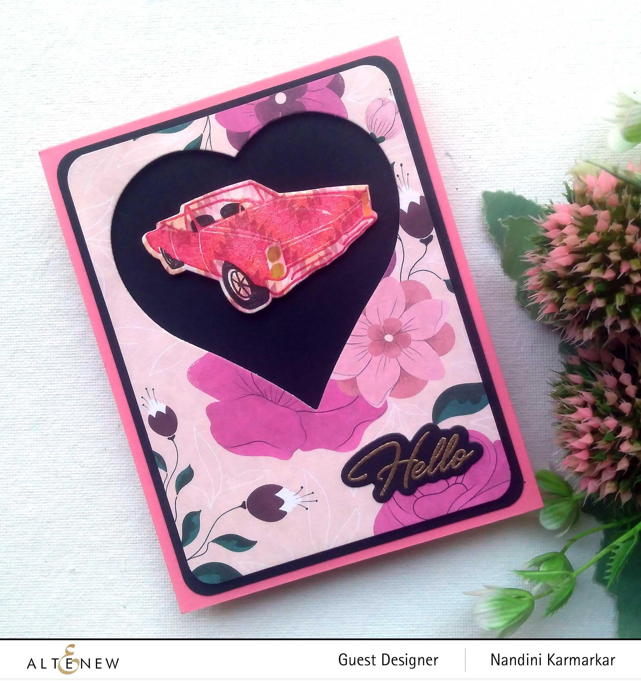 Mini Delight Classic Stamp & Die Set for Card Making, Scrapbooking & DIY Crafts - Perfect for Handmade Greeting Cards and Paper Projects