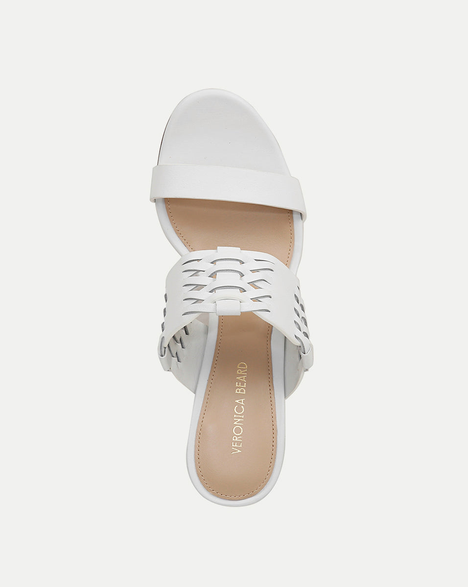 Georgie Leather Sandal - Women's Comfortable Slide Sandals with Soft Cushioning | Perfect for Beach, Vacation & Summer Outfits