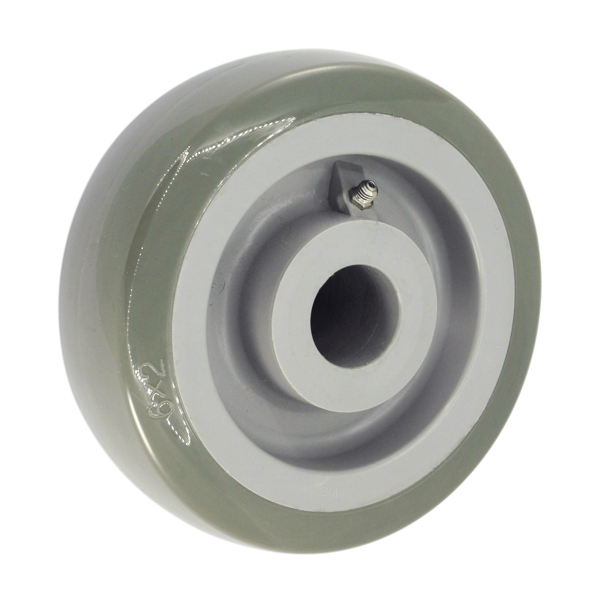 6 x 2 Polypropylene Wheels - Heavy Duty 720 lbs Capacity - Perfect for Carts, Hand Trucks, and Industrial Equipment