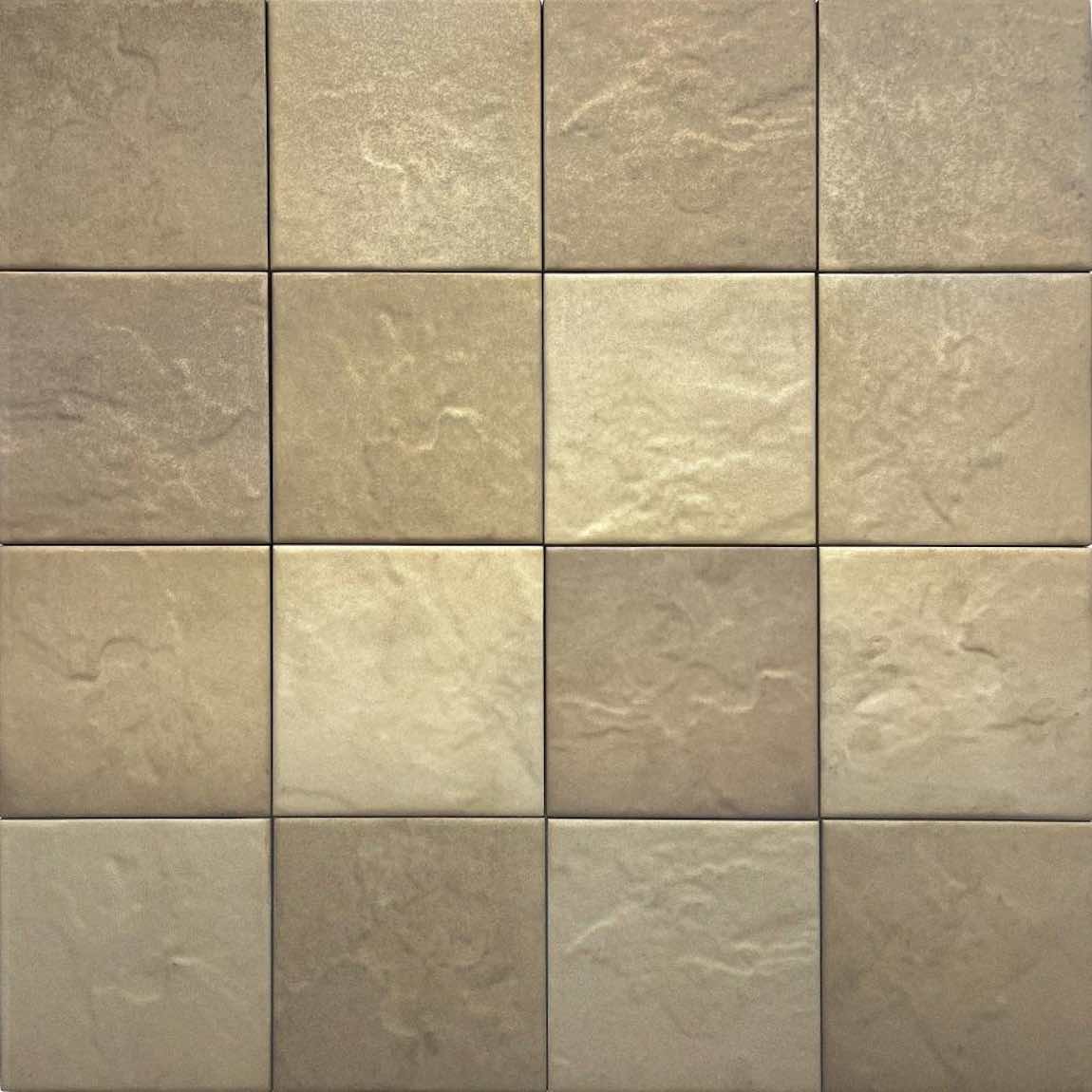 Premium Golden Waters Porcelain Tile 6x6 Inch Matte Finish - Perfect for Bathroom Floors, Kitchen Backsplashes, and Shower Walls
