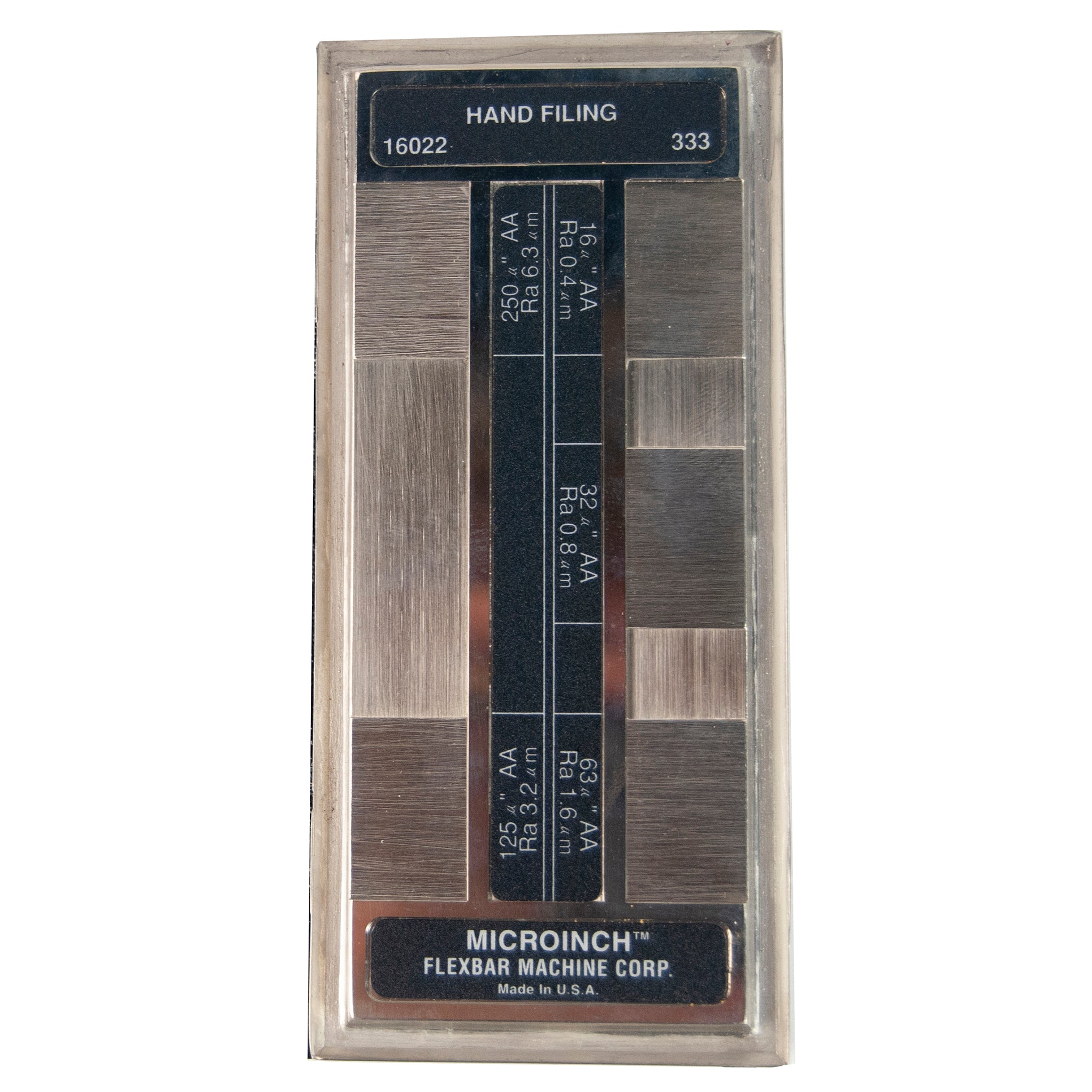 Microinch™ Comparator Plates - High-Precision Surface Finish Measurement Tools for Metalworking & Quality Control | Ideal for Machinists, Engineers & Industrial Applications