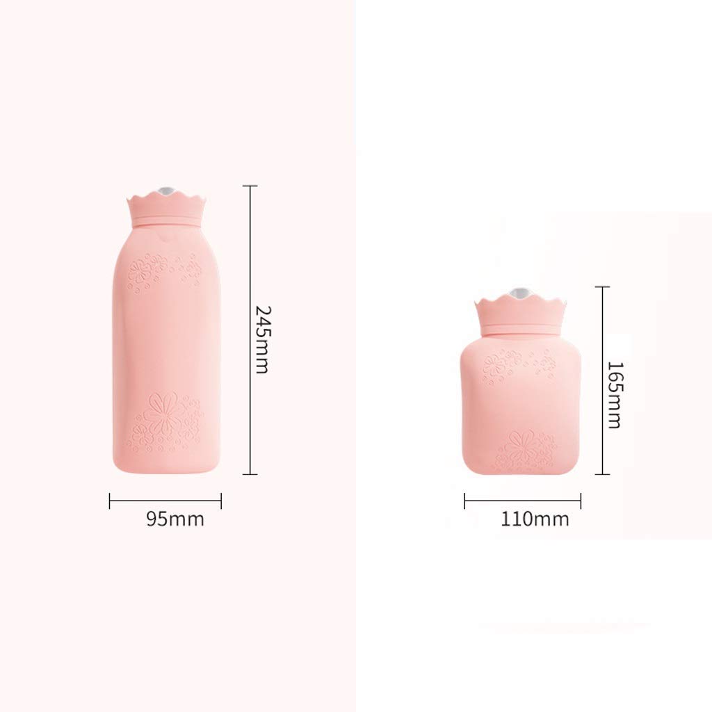 Premium Hot Water Bottle for Pain Relief - Reusable & Durable Hot Compress Bag for Stomach, Back & Muscle Therapy - Portable Heat Pad for Cramps, Period Pain & Cold Weather Comfort - Perfect for Home, Office & Travel Use