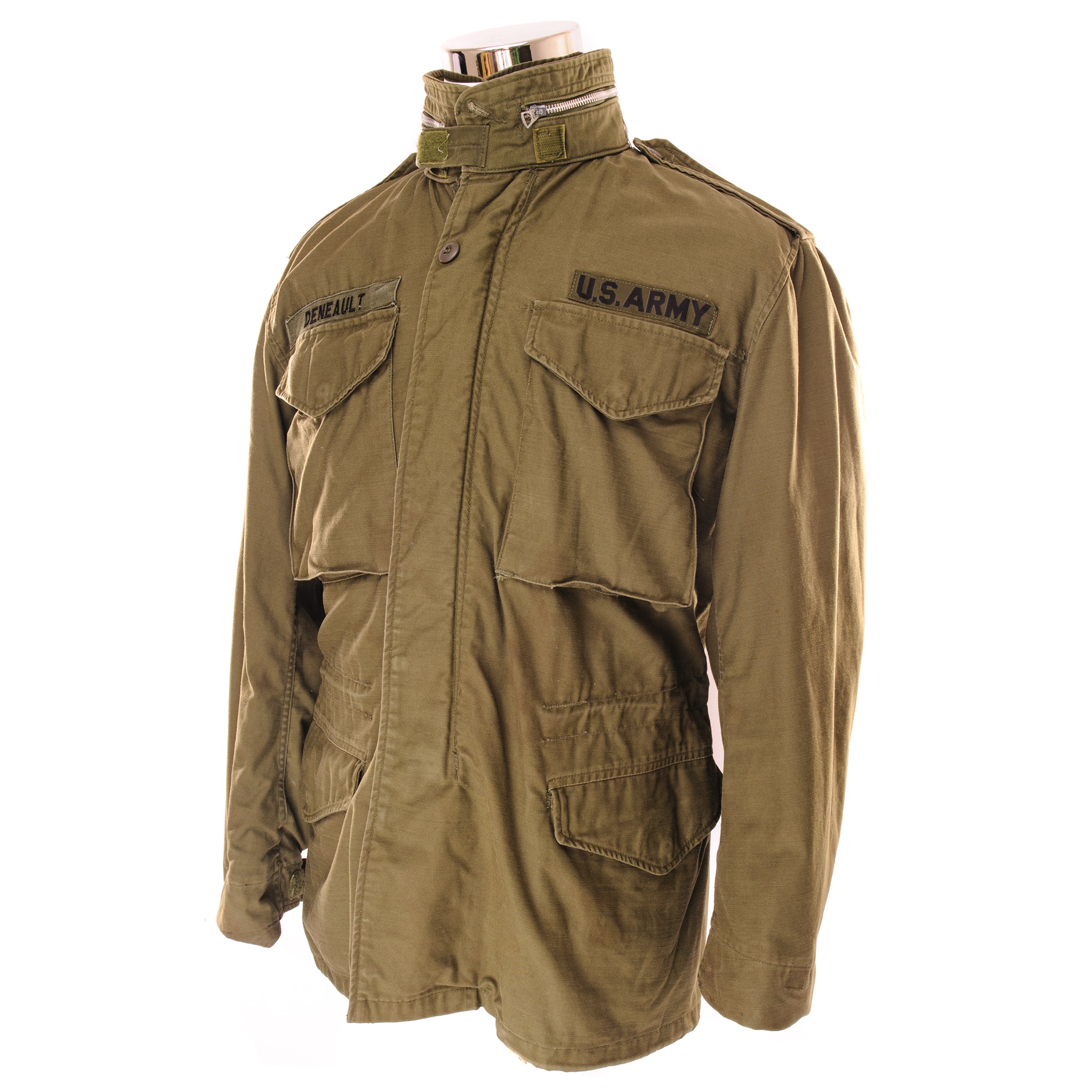 Vintage US Army M-1965 M65 Field Jacket - Vietnam War Era Military Jacket - Small Regular Size - Perfect for Outdoor Adventures, Historical Reenactments & Casual Wear