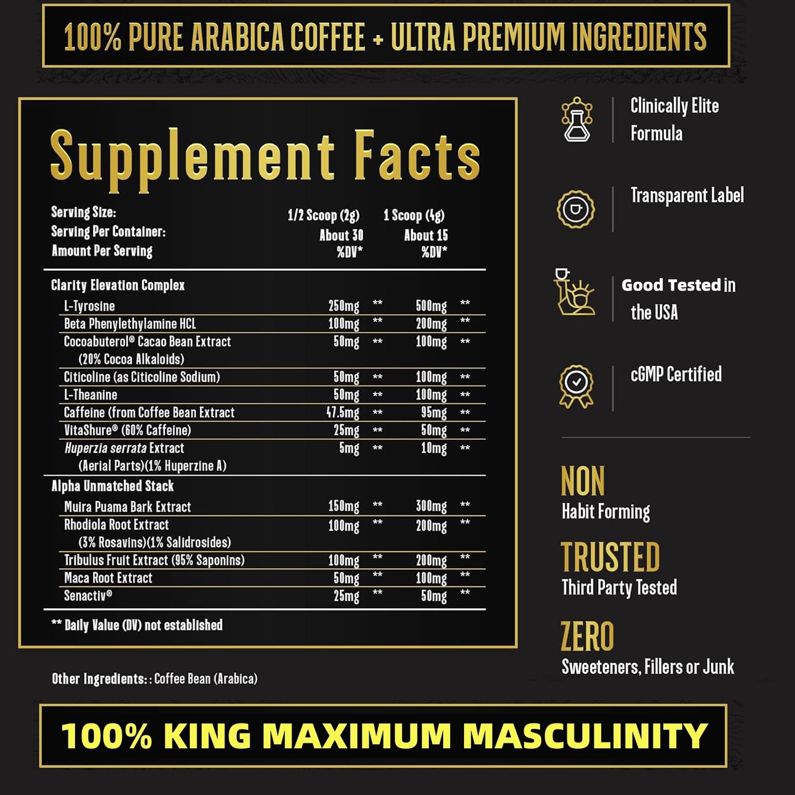 King-3pcs Maker13-in-1 Men's Multivitamin Supplement - 360 Capsules for Fitness, Health & Vitality | Daily Energy Boost, Muscle Support & Overall Wellness | Perfect for Gym, Work & Active Lifestyle